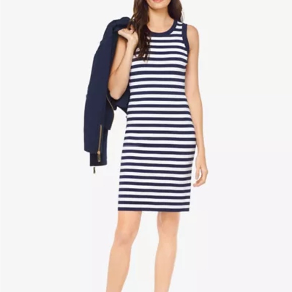 michael kors striped dress